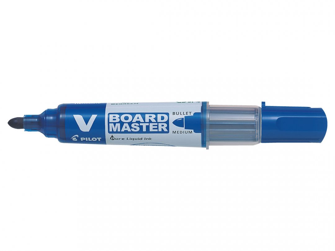 MARKER WHITEBOARD ALBASTRU 6MM VARF ROTUND VBOARD PILOT MARKER WHITEBOARD ALBASTRU 6MM VARF ROTUND VBOARD PILOT